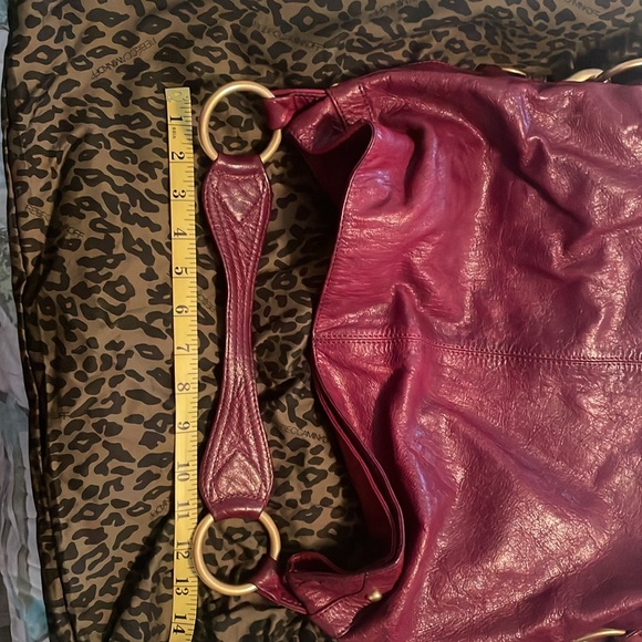 Rebecca Minkoff Shoulder Bag in a Maroonish Dark Purple color - Picture 10 of 12